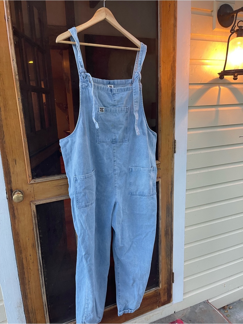 Lucy & Yak Denim Overalls, XL